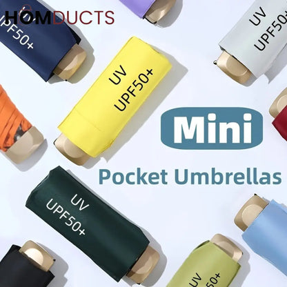 Mini Folding Umbrella With UV Protection