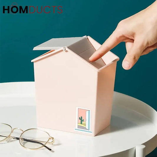 Mini House Shape Trashbin
