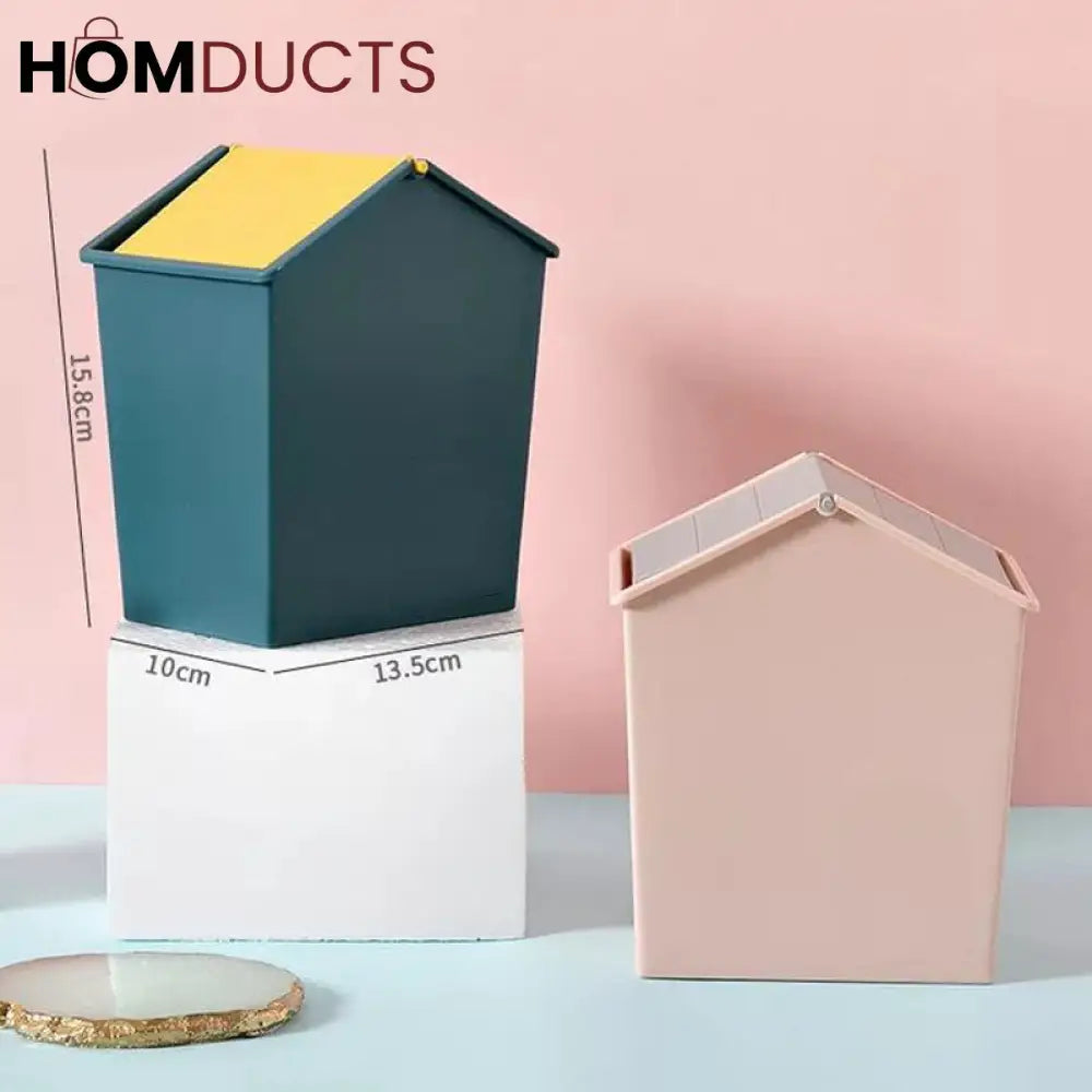 Mini House Shape Trashbin