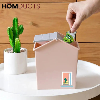 Mini House Shape Trashbin