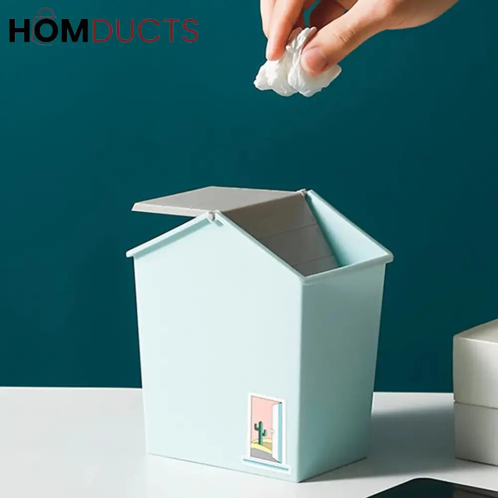 Mini House Shape Trashbin