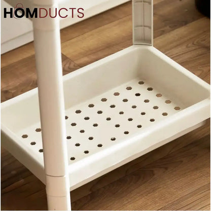Minimalist 3-Tier Bathroom Storage Rack – Organizer Shelf for Towels & Toiletries