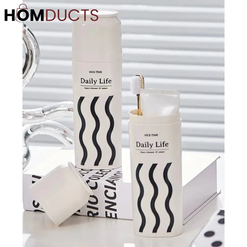 Minimalist Toothbrush & Utensil Holder – Daily Life Kitchen & Bathroom Organizer