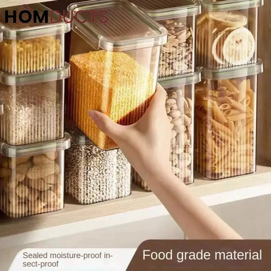 Moisture Proof Airtight Food Container Set (4pcs)