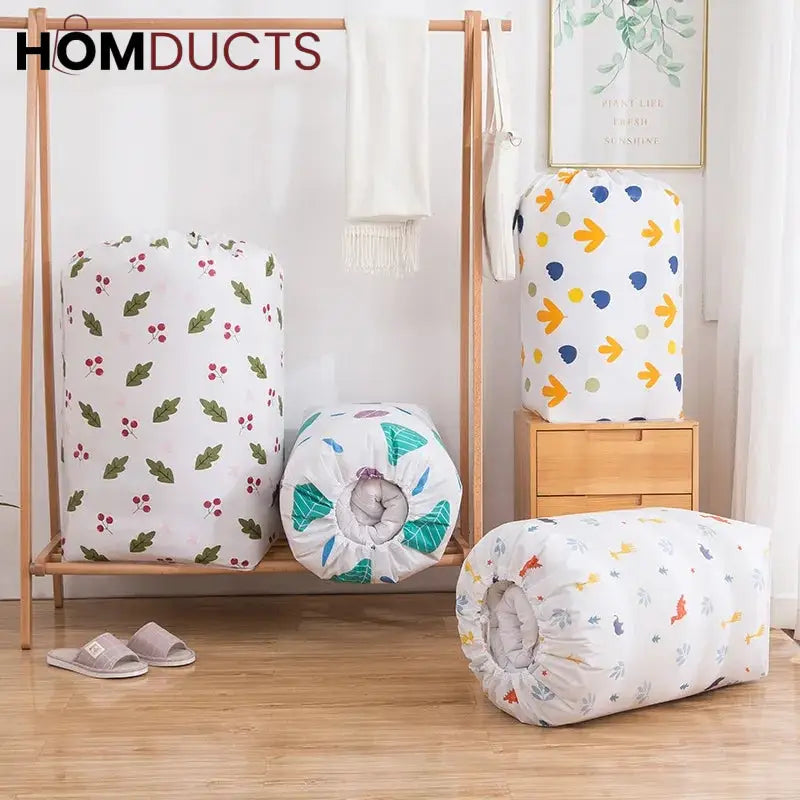 Moisture-proof Large Capacity Quilt And Cloth Storage Bag