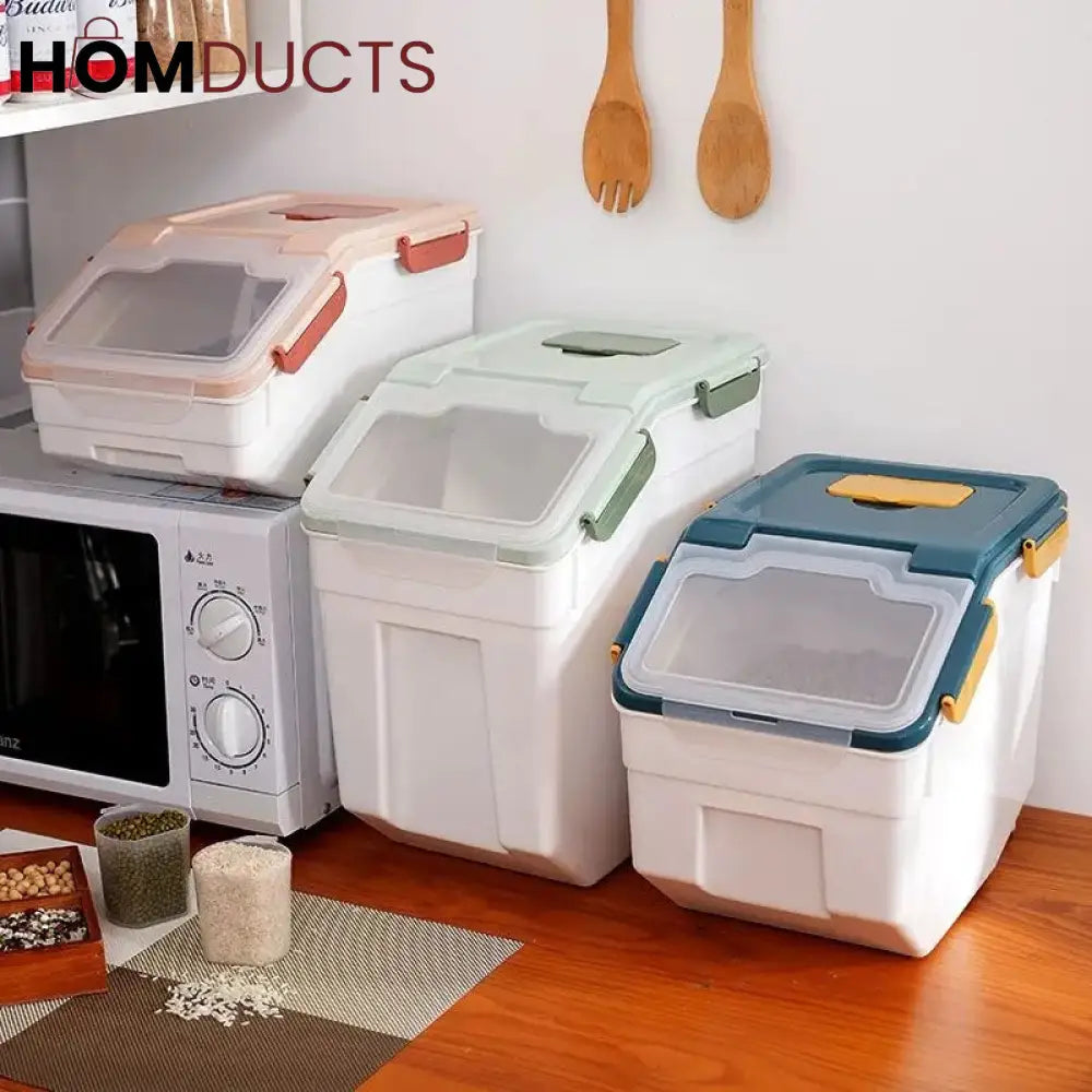 Moisture-proof Rice And Flour Storage Box