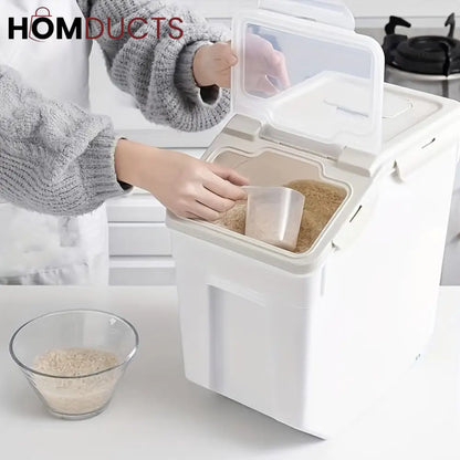 Moisture-proof Rice And Flour Storage Box