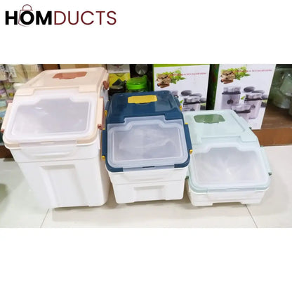 Moisture-proof Rice And Flour Storage Box