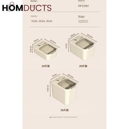 Moisture Sealed Heavy Quality Rice Box