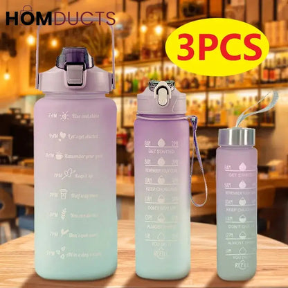 Motivational Bottle Set (3pcs)