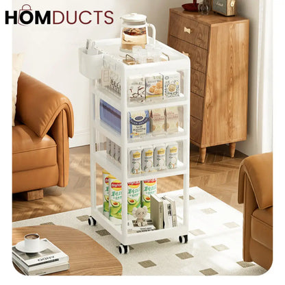 Multi Drawer Baby Supplies And Multipurpose Trolley