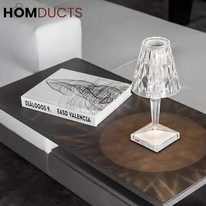 Multicolour Diamond Acrylic Table Lamp