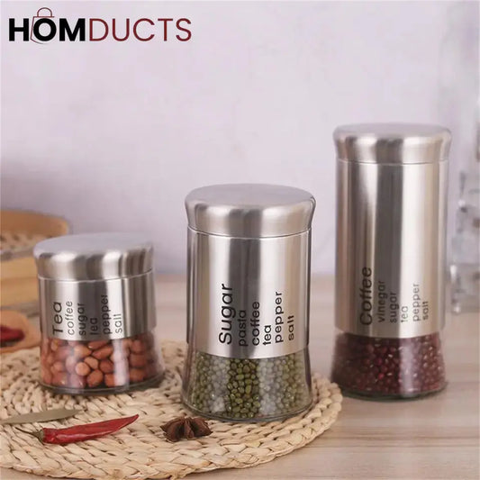 Multifunctional Creative Food Glass Jars