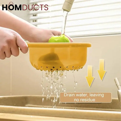 Multifunctional Double Layer Drain Bowl