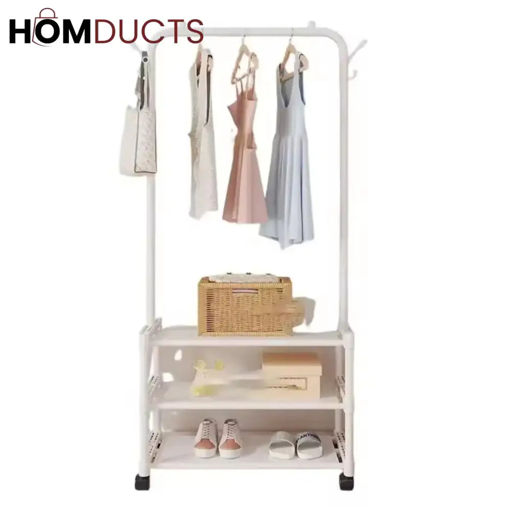 Multifunctional Multilayer Shoe And Cloth Rack