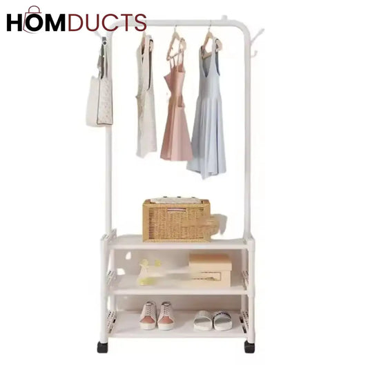 Multifunctional Multilayer Shoe And Cloth Rack