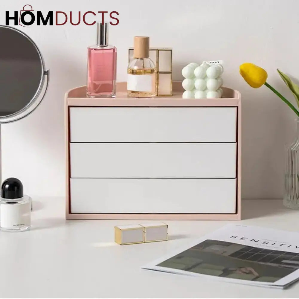 Multifunctional Rotatable Dressing Table Organizer