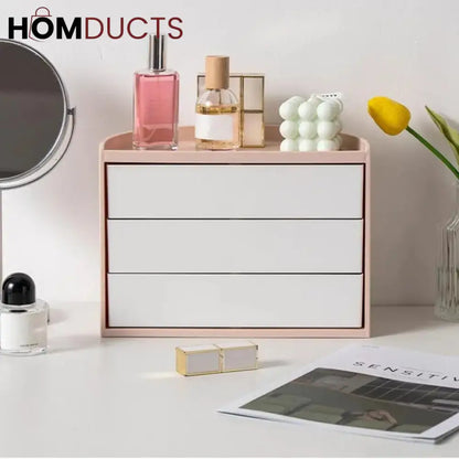 Multifunctional Rotatable Dressing Table Organizer