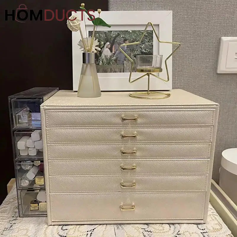 Multilayer 5 Drawer Jewelery Organizer