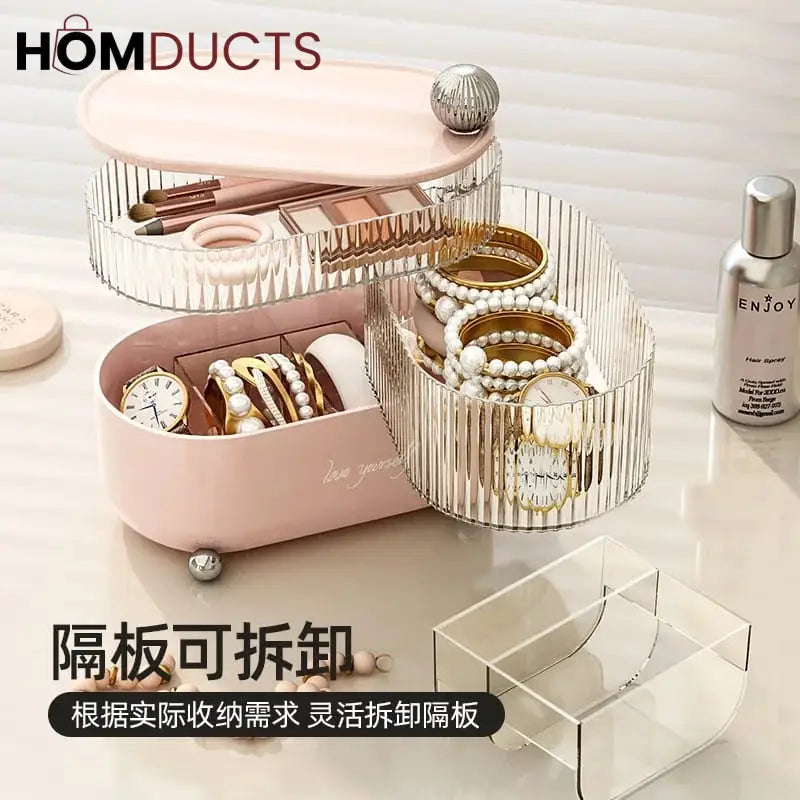 Multilayer Glam Jewelery Organizer