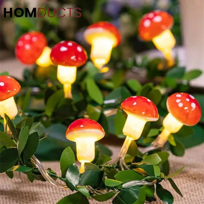 Mushroom Led String Light