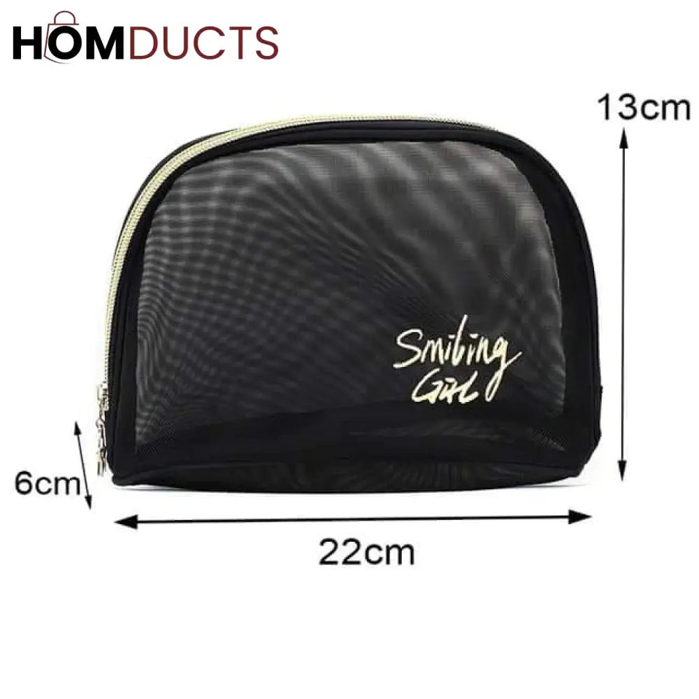 Net Cosmetic Organizer Pouch
