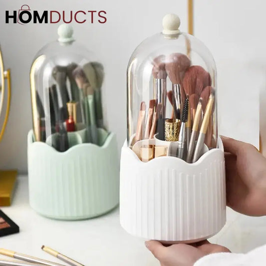 New 360° Rotating Makeup Brush Holder