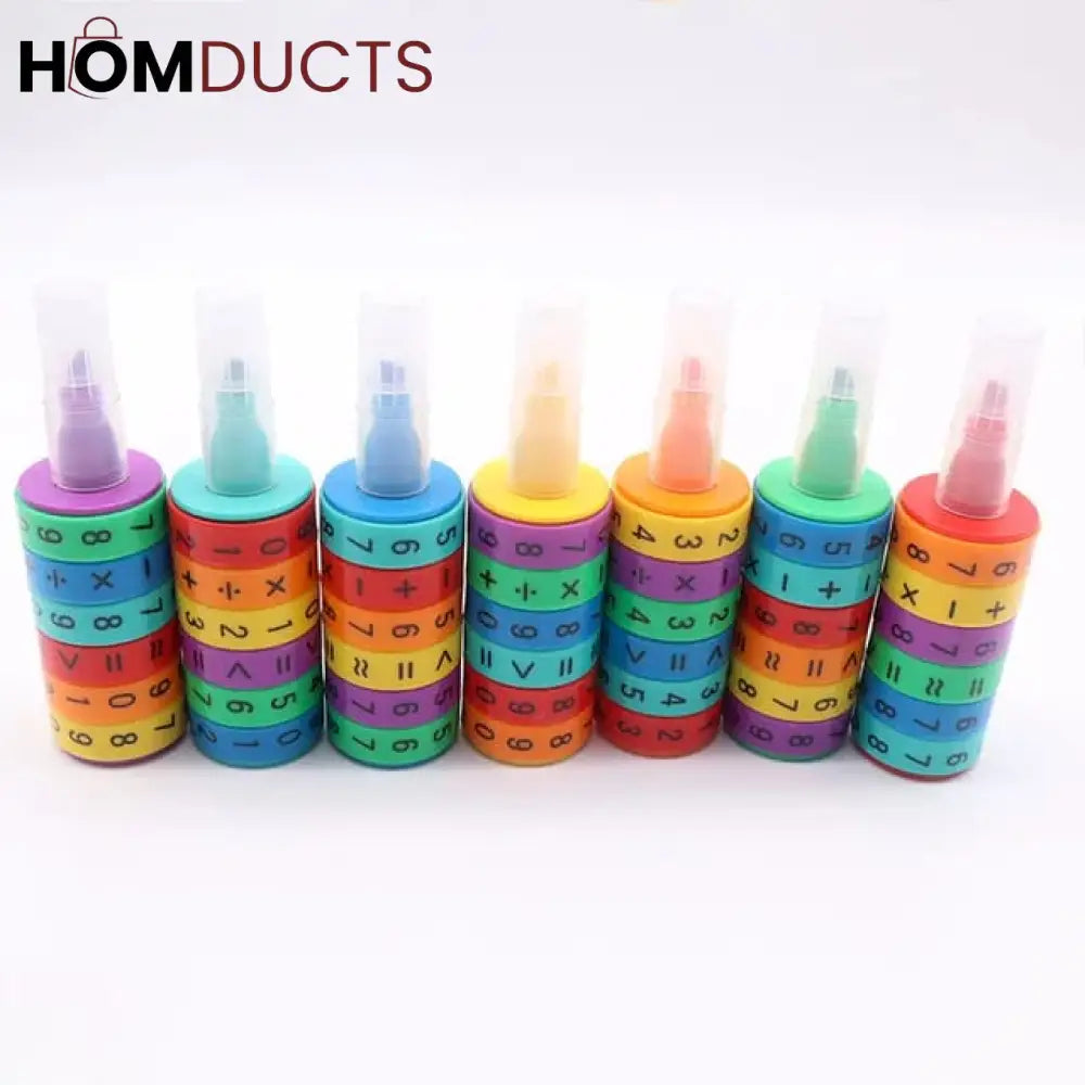 New Education Mathematics  Numerical Learning Maths Toy + Highlighter Marker  (Each)