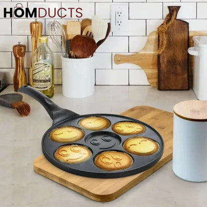 Nonstick Smiley Pancake Frying Pan (27cm)