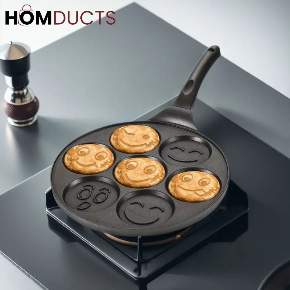 Nonstick Smiley Pancake Frying Pan (27cm)