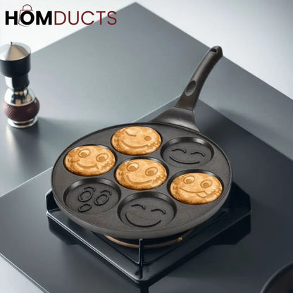 Nonstick Smiley Pancake Frying Pan (27cm)