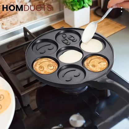 Nonstick Smiley Pancake Frying Pan (27cm)