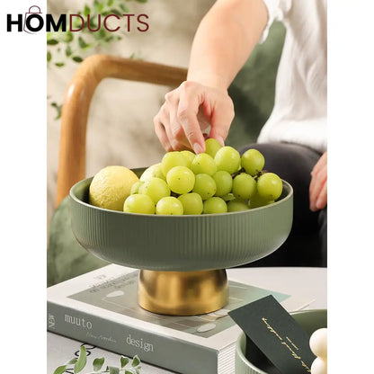 Nordic Ceramic Fruit Platter