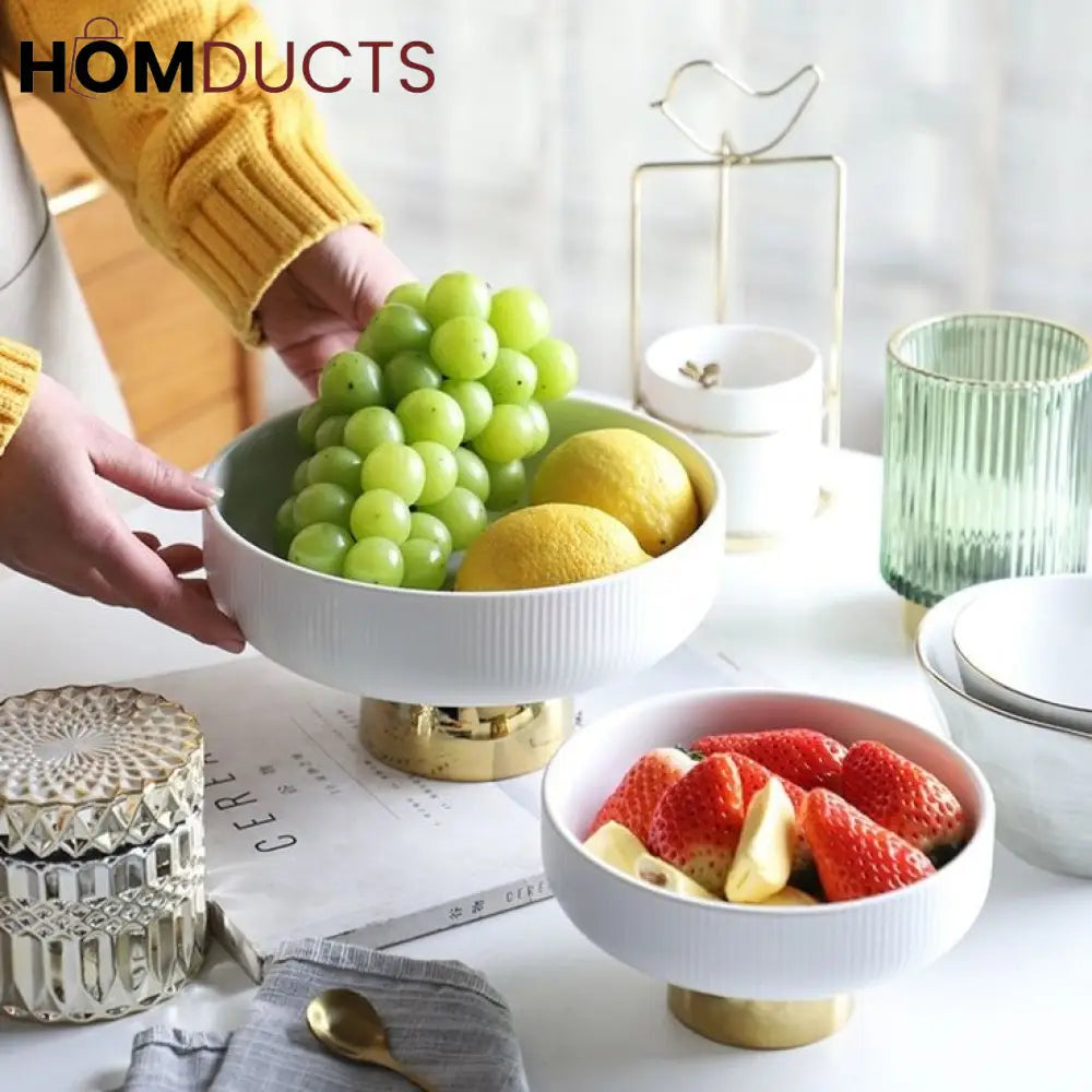 Nordic Ceramic Fruit Platter