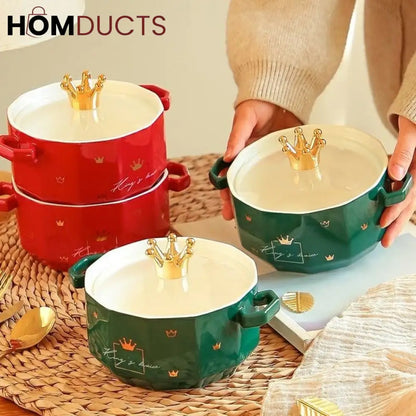 Nordic Ceramic Serving Bowl