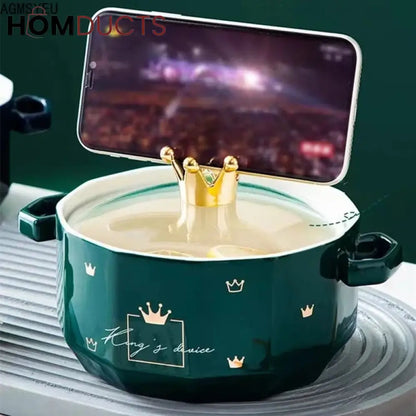 Nordic Ceramic Serving Bowl