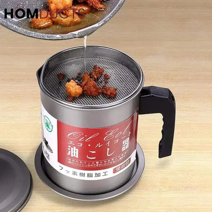 Oil filter pot