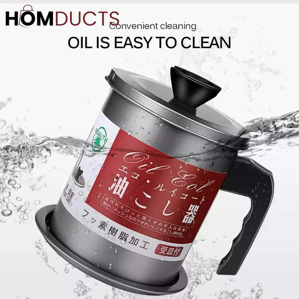 Oil filter pot