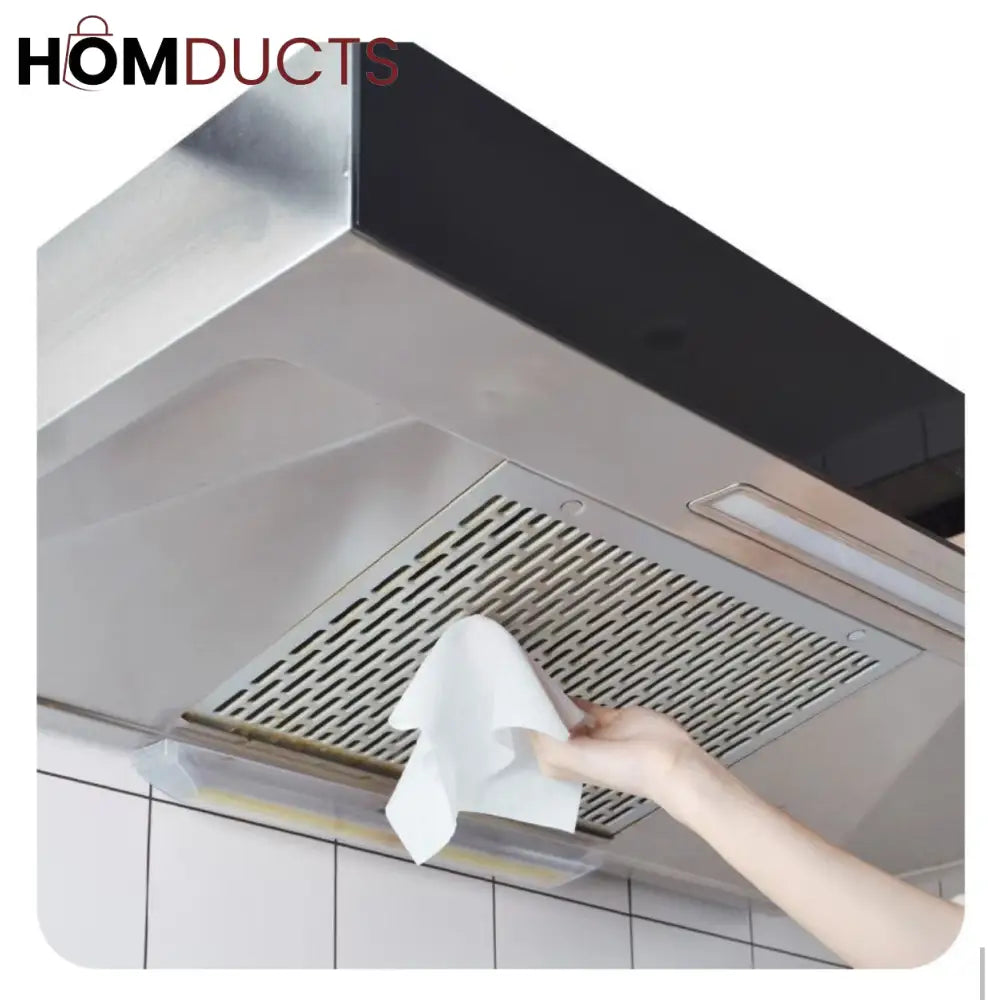Oil & Grease Remover Kitchen Cleaning Wipes – Wash-Free & Gentle on Hands