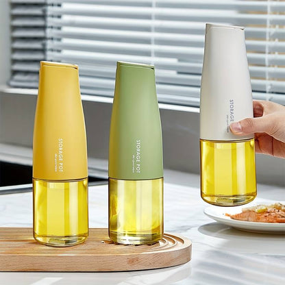 Imported 450ML Leakproof Oil Bottle – Precision Pour Glass Dispenser