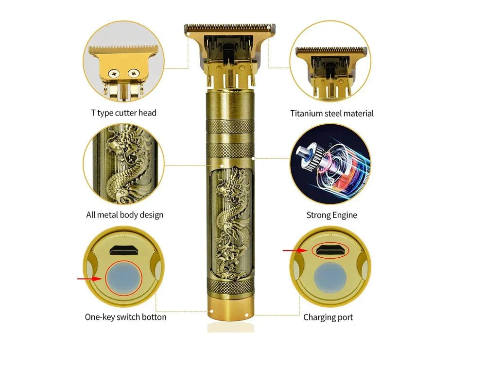 Original Vintage T9 Dragon Style Trimmer for men