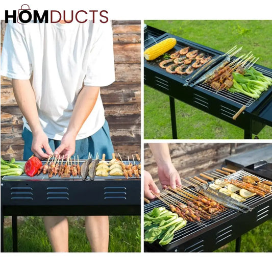 Outdoor Charcoal BBQ Grill
