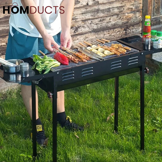 Outdoor Charcoal BBQ Grill