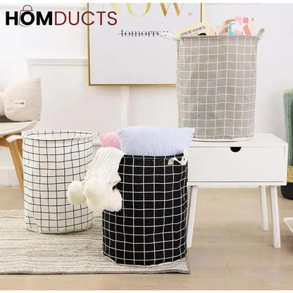 Oxford Foldable Laundry Basket