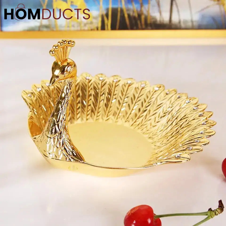 Peacock Candy Dish