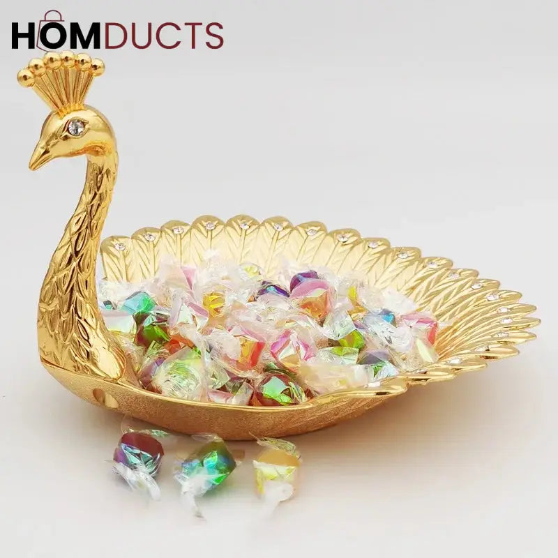 Peacock Candy Dish