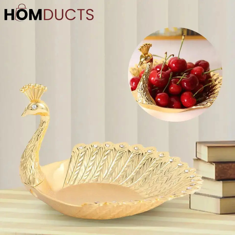 Peacock Candy Dish