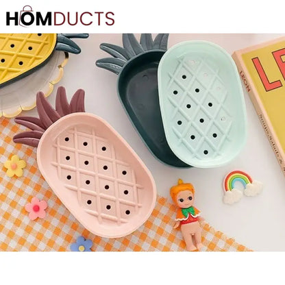 Pineapple Shape Soap Dish (Pair)
