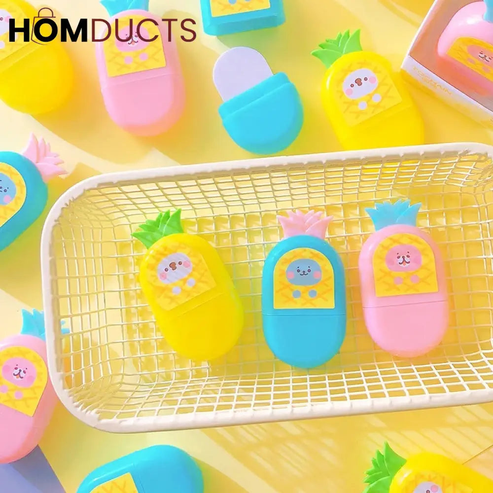 Pineapple Shaped Eraser Soft Rubber (Each)