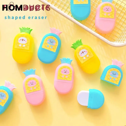 Pineapple Shaped Eraser Soft Rubber (Each)